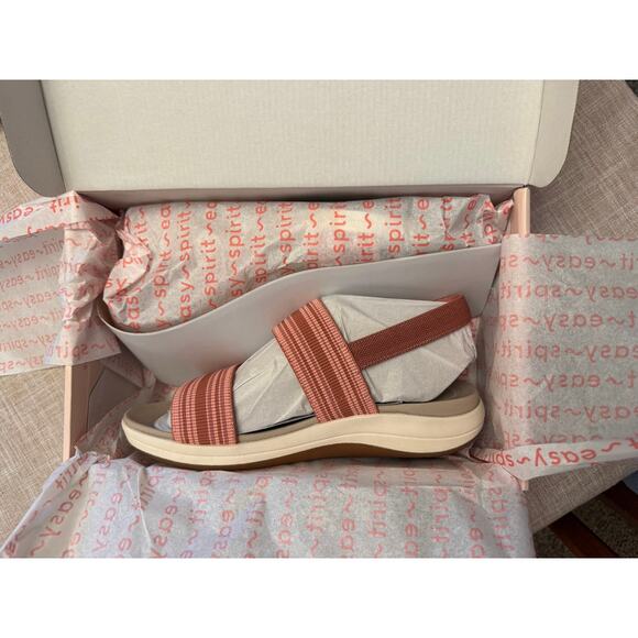 Easy Spirit Tristen9 Comfort Sandals - Pink ROSE - VARIOUS SIZES In WIDE & REG - Picture 3 of 7